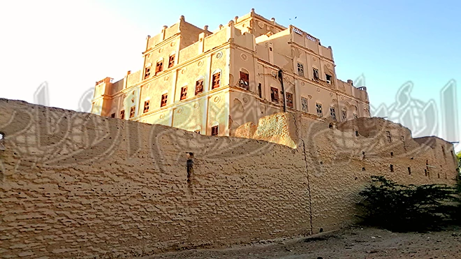 حصن وقصر المسيلة بمدينة شبام